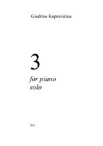 3 for Piano Solo